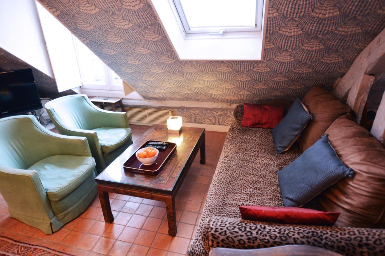 Charming Studio Near Louvre Paris Exteriör bild